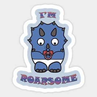 I'm roarsome! Sticker